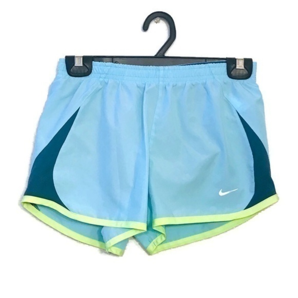 Nike Dri Fit Aqua Blue Running Shorts X Small xs